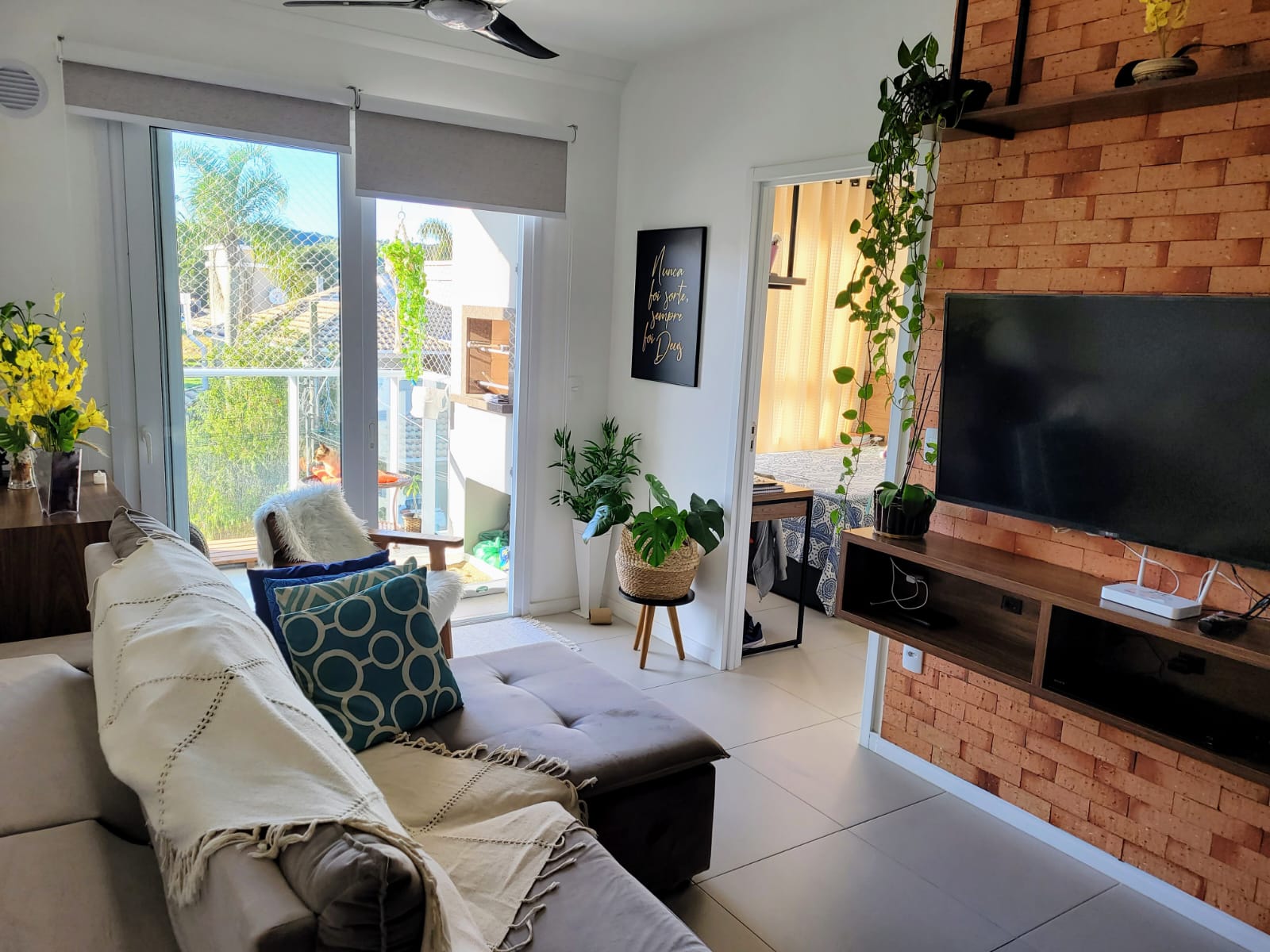 Duplex a 800 metros da praia de Cachoeira do Bom Jesus