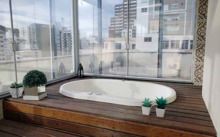 Cobertura linear com 425 m² no centro de Floripa