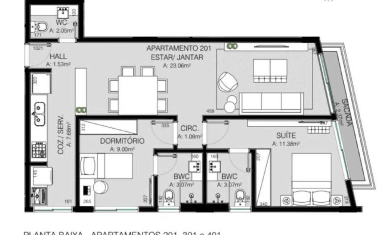 Apartamento de 2 dormitórios no João Paulo — foto 4