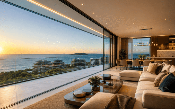 Apartamento com vista para o mar em Florianópolis: estilo de vida, liquidez e valorização